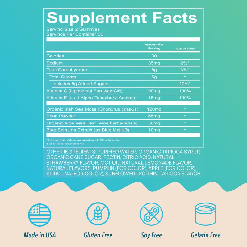 Sea Moss  Glow Gummies