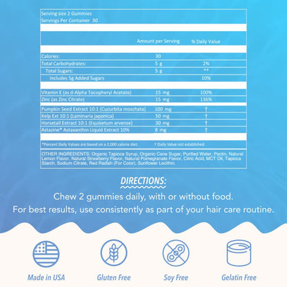 Astaxanthin Hair Gummies