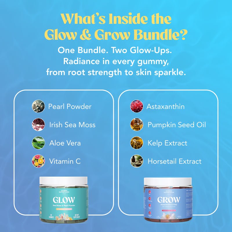 Hair Grow & Skin Glow Bundle